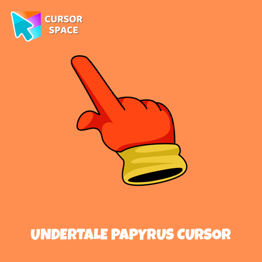Undertale Papyrus cursor pointer cursor